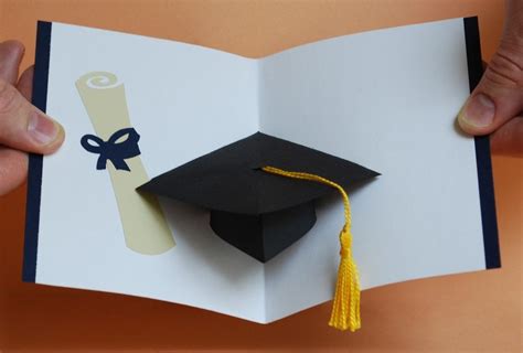 Graduation Cap Pop Up Card Congratulations By Peadenscottdesigns