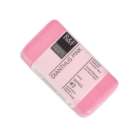 R F Encaustic Paint Block Dianthus Pink 40 Ml Block Michaels