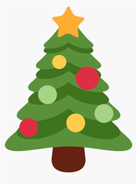 Christmas Tree Emoji Clipart , Png Download - Christmas Tree Emoji ...