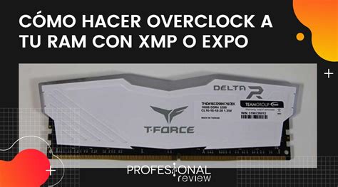 Cómo hacer overclock RAM fácil y rápido