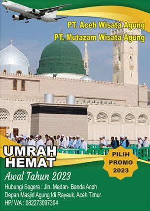 Brosur Umroh 2023 iklan - Freelinenews