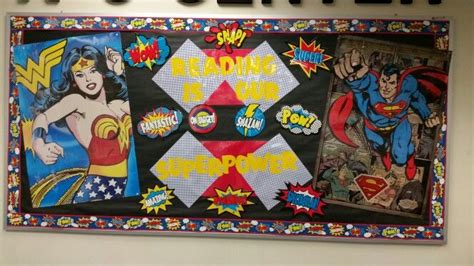 Superhero Bulletin Board Superhero Bulletin Boards Superhero