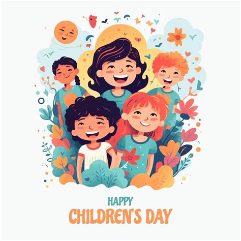 Premium Vector Childrens Day Vector Illustrations