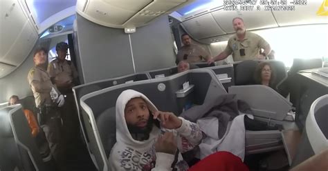 Bodycam Footage Shows Odell Beckham Jr Being Escorted Off Of Plane