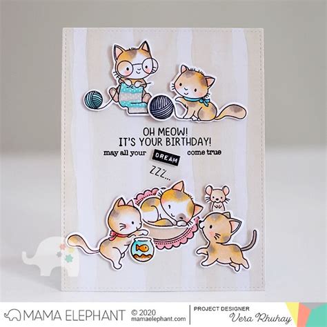 Mama Elephant Design Blog STAMP HIGHLIGHT MY PET KITTIES Mama