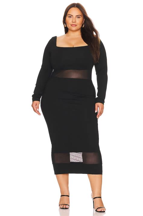 Remi X Revolve Jamie Midi Dress In Black Revolve