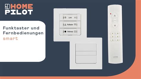 HOMEPILOT Fernbedienungen und Taster für Rollladen Licht und