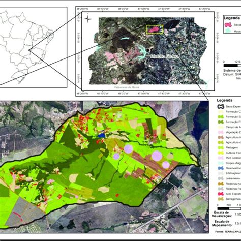 Mapa De Uso E Cobertura Da Terra Em Escala 15000 Na Bacia Download Scientific Diagram