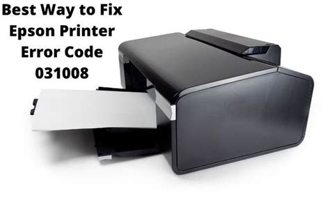 Simple Troubleshooting Methods To Fix Epson Printer Error Artofit