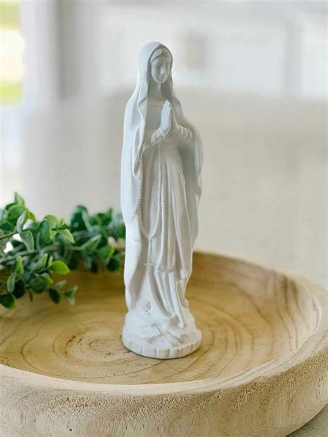 Pin On Mary Statue Catholic Decor Statue Mary Statue