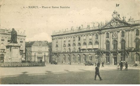 54 NANCY Place Stanislas Et Statue 1934