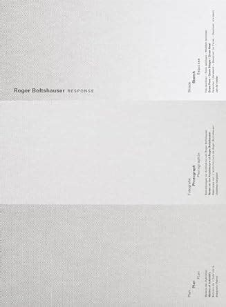 Roger Boltshauser Response Swiss Architecture Yearbook Galerie D