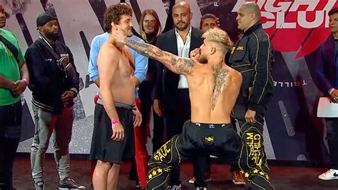 Jake Paul vs. Ben Askren - FULL WEIGH IN / HIGHLIGHTS - Boxing - YouTube