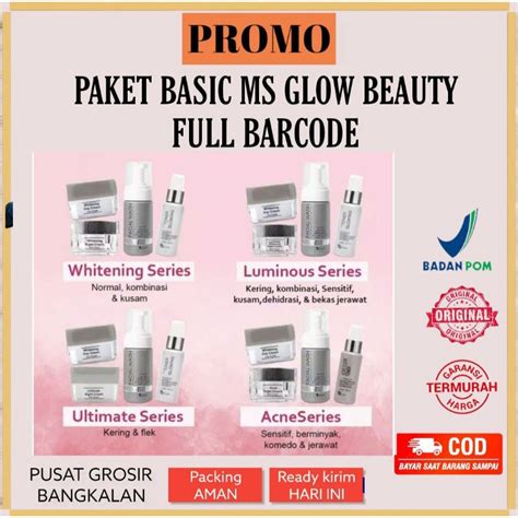 Jual PAKET MS GLOW BEAUTY TERMURAH Shopee Indonesia