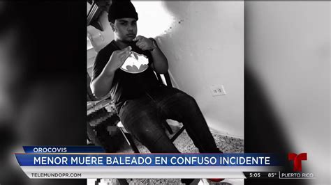 Investigan Circunstancias En Las Que Un Menor Murió Baleado En Orocovis