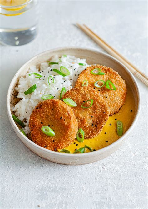 Aubergine Katsu Curry So Vegan