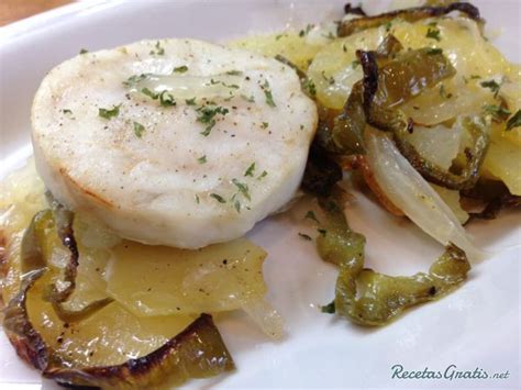 Medallones De Merluza Al Horno Con Patatas F Cil Receta Recetas