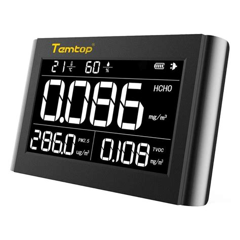 Temtop M1000 Air Quality Detector Elitech Europe Official