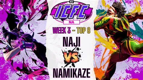 Sf6 👊 Naji Juri Vs Namikaze Dee Jay 👊 Icfc Na Sf Summer 2023 Week 3