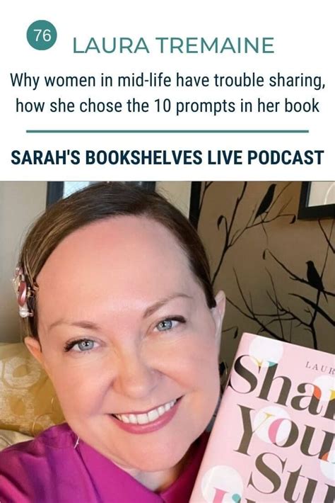 Sarah S Bookshelves Live Podcast Episode Laura Tremaine Author Of