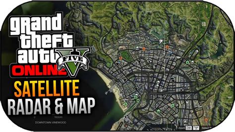 GTA 5 In Game Satellite Map Radar Feature Mod GTA 5 PC Mods YouTube