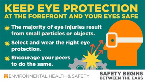 Protect Your Eyes From Flying Objects Environmental Health And Safety