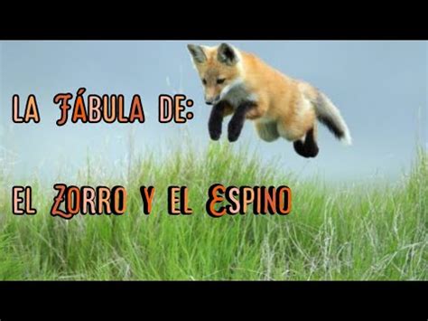 la Fábula del Zorro y el Espino Las Buenas y Malas Personas