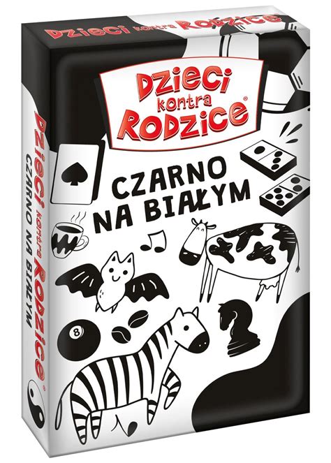 Dzieci Kontra Rodzice Czarno Na Bia Ym Gra Rodzinna Kangur