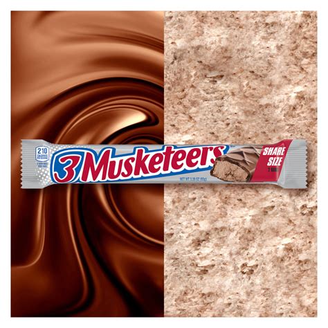 3 Musketeers King Size Candy Bar 328oz Snacks Fast Delivery By App Or Online