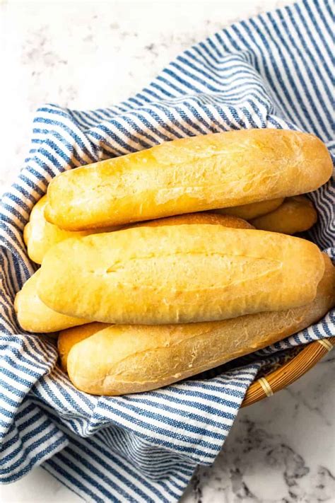 How To Make Crusty Homemade Italian Sub Rolls