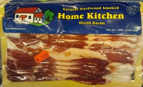 The Bacon Label Gallery Home Kitchen Sliced Bacon