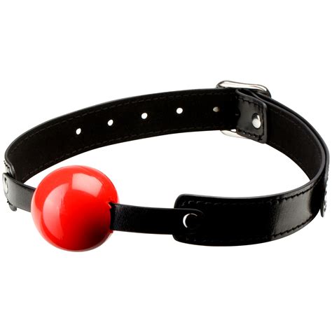 Sex Mischief Röd Gag Ball Snabb Diskret leverans Sinful