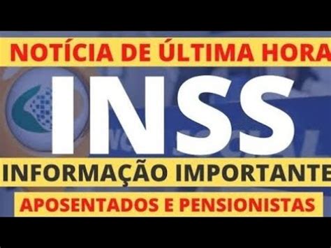 Inss Acabou De Sair Novas Mudan As Para Aposentados E