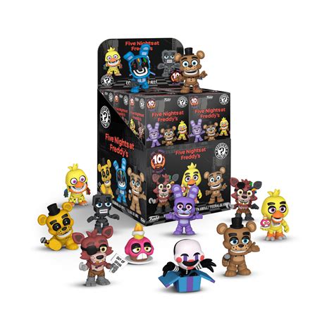 Buy Five Nights At Freddy S 10th Anniversary Mystery Minis At Funko