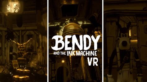 The End Of Bendy Vr Bendy And The Ink Machine Vr Part 3 Youtube