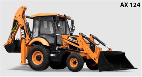 ACE AX 124 Eco Master Backhoe Loaders 49 5 Hp At Rs 3000000 Piece In