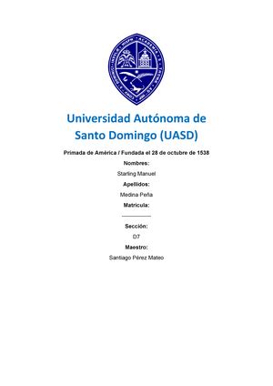 Hoja De Presentacion Uasd Letras Universidad Aut Noma De