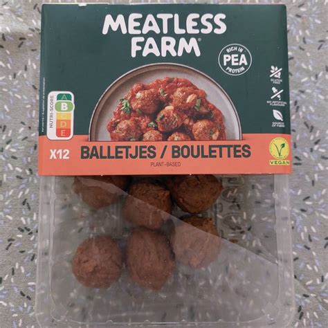 Meatless Farm Plant Based Meatballs Review Abillion