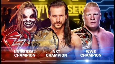 FULL MATCH ADAM COLE VS BROCK LESNAR VS THE FIEND WWE SURVIVOR