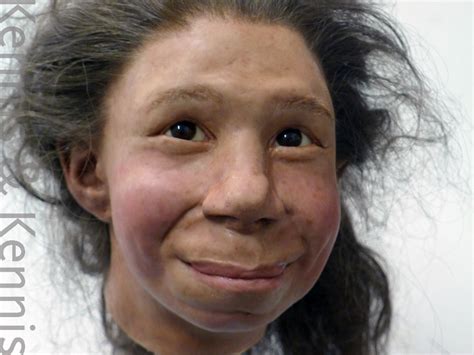 Reconstruction Of Neanderthaler Child Quina Made By Adrie And Alfons