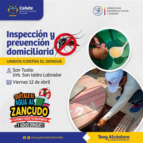 Inspecci N Y Prevenci N Domiciliaria Contra El Dengue Noticias