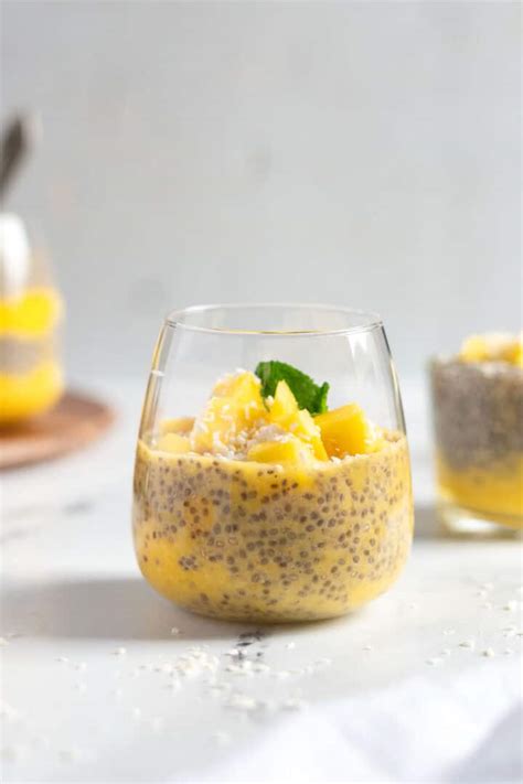 Easy Mango Chia Pudding Peel With Zeal