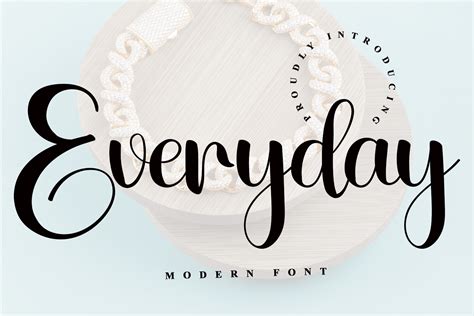 Everyday Font By Abbasalam · Creative Fabrica