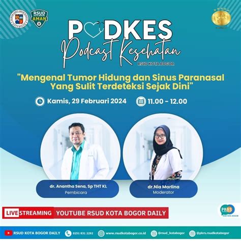 Tumor Hidung Sinus Paranasal Di Podkes Rsud Kota Bogor