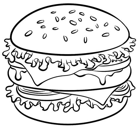 Introduzir Imagem Hamburguer Desenhos Br Thptnganamst Edu Vn