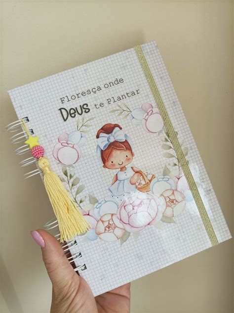 Caderno Flores A Onde Deus Te Plantar Elo Produtos Especiais