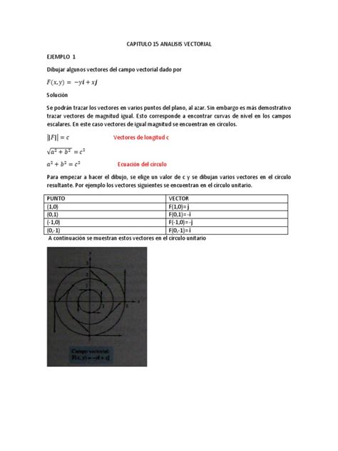 Capitulo 15 Analisis Vectorial Pdf Vector Euclidiano Integral