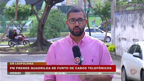 Polícia Militar Prende Quadrilha De Furto De Cabos Telefônicos Youtube