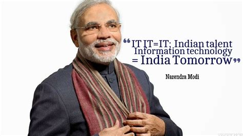 IT India Tomorrow Narendra Modi Quotes Wallpaper 10694 - Baltana