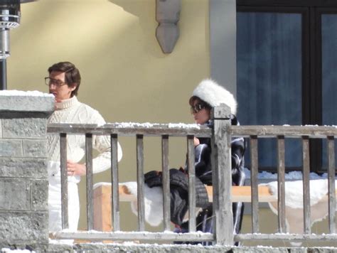 Lady Gaga And Adam Driver Spotted On Set Of House Of Gucci In Italy Photos